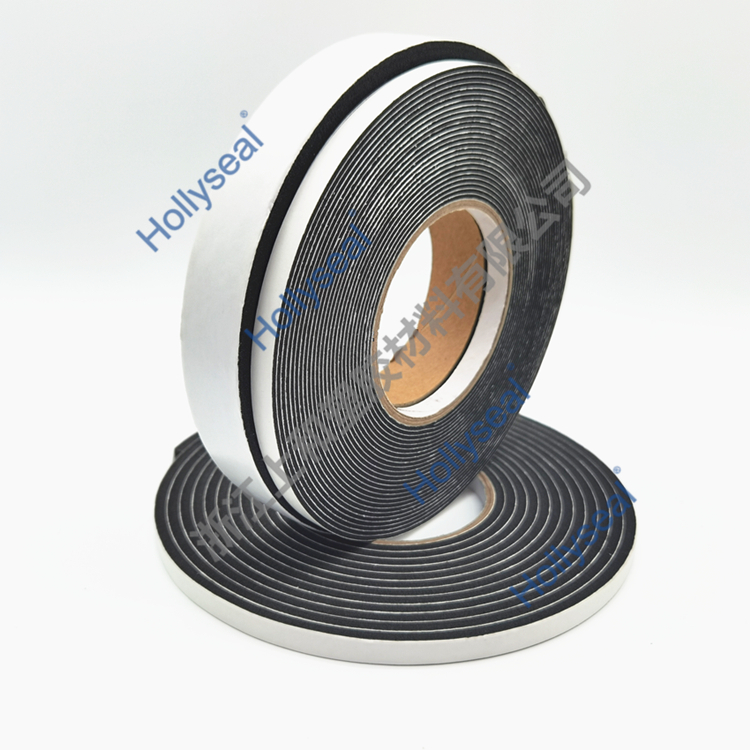 閉孔Hollyseal?PVC單面發(fā)泡膠帶 厚度1mm~25mm，密度110kg/m3~500kg/ m3