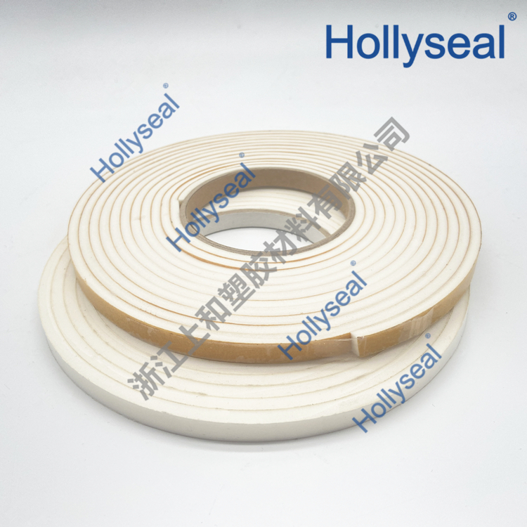 Hollyseal?低密度自粘PVC發(fā)泡膠帶  厚度1mm~25mm，密度110kg/m3~500kg/ m3