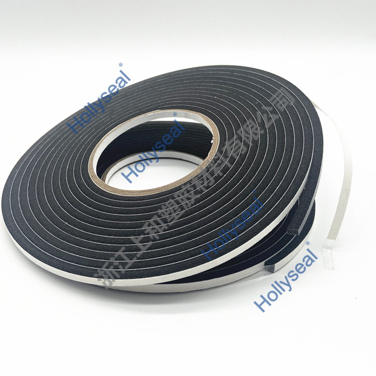 Hollyseal?PVC中密度單面泡棉膠帶 厚度1mm~25mm，密度110kg/m3~500kg/ m3