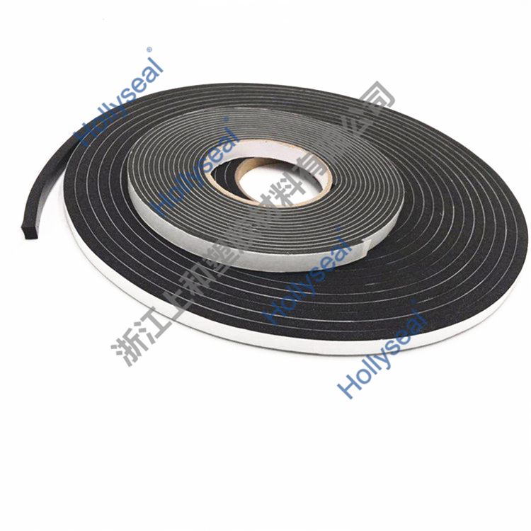 Hollyseal? 閉孔防水管道密封PVC泡棉膠帶 厚度1mm~25mm，密度110kg/m3~500kg/ m3