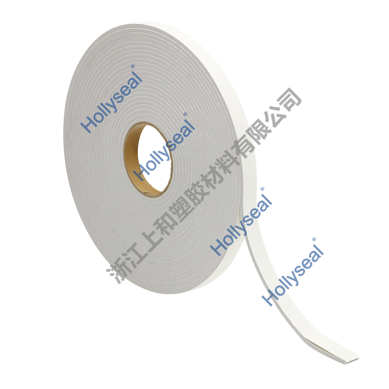 Hollyseal?閉孔水箱密封用PVC泡棉膠帶 厚度1mm~25mm，密度110kg/m3~500kg/ m3