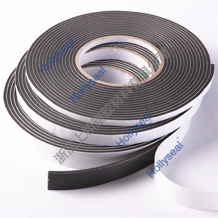 Hollyseal?閉孔PVC密封泡棉膠帶 厚度1mm~25mm，密度110kg/m3~500kg/ m3