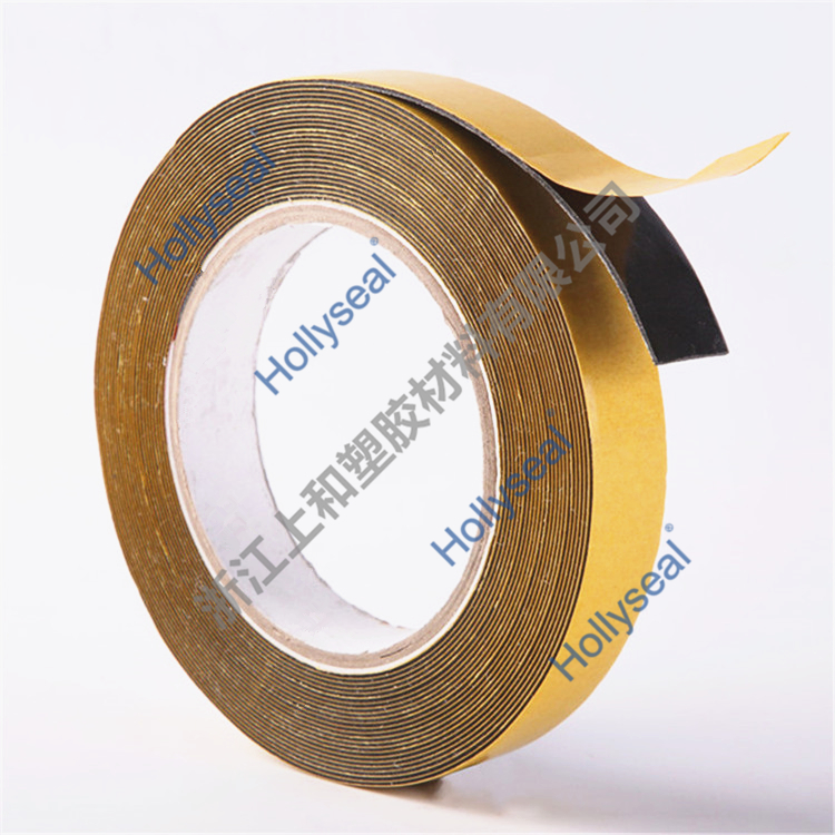 Hollyseal?棕色PVC聚氯乙烯泡棉膠帶 厚度1mm~25mm，密度110kg/m3~500kg/ m3