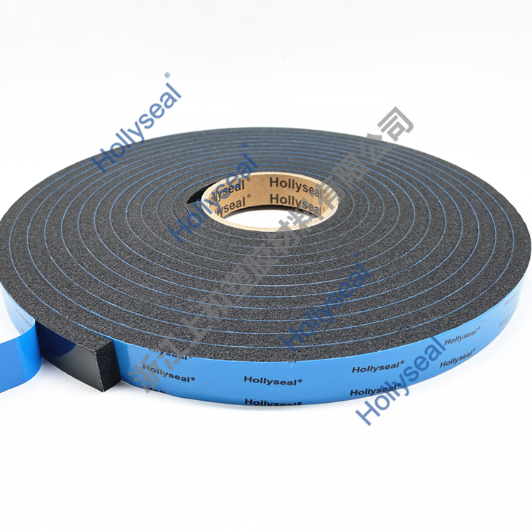 Hollyseal?雙面PVC玻璃幕墻泡棉膠帶 厚度1mm~25mm，密度110kg/m3~500kg/ m3
